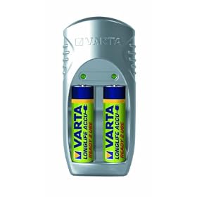Varta - 57069101421 - Chargeur Traveller + 2ACCUS 2100 R2U