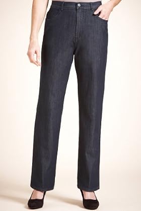 Classic Collection Flat Front Stitch Denim Jeans
