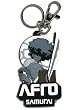 Afro Samurai Fighting Stance Keychain GE-3861