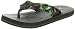 Sanuk Kids Root Beer Cozy Flip Flop (Little Kid/Big Kid),Green Camo,5 M US Big Kid