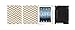 Griffin Gold Zig Zag IntelliCase Folio for iPad 2, 3, and 4th Gen - Folio Case with Back Shell and Automatic Wake-up