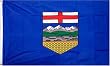 Canada "Alberta" Flag - 3 foot by 5 foot Polyester (NEW)