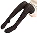 morecome Women Lace Winter Over Knee Leg Warm Soft Knitting Crochet Sock Legging (Black)