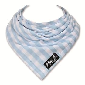 SKIBZ Dribble Bib (Blue Gingham)