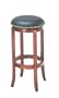 ACME Swivel Bar Stool, 24-Inch Height, Cherry