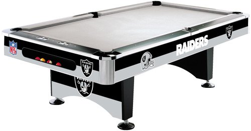 Oakland Raiders Pool Table