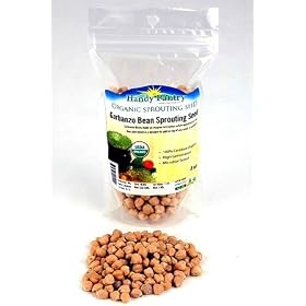 Dried Garbanzo Beans- Organic- 8 Oz (1/2 Lbs)- Dry Garbonzo Bean / Seeds- For Planting, Sprouting Seed, Gardening, Hummus, Cooking, Food Storage, Sprouts