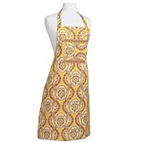 April Cornell Topaz Apron, French Paisley Gold