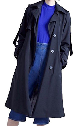 (プチプライム) Petit Prime コート レーヨン レディース アウター ジャケット トレンチ 秋 冬 防寒 スタイリッシュ テロンチ 無地 通勤 通学 シンプル ロング おしゃれ お出かけ 長袖 フリーサイズ