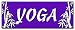 YOGA BANNER SIGN signs mat pants clothes bikram
