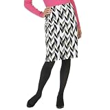 Isaac Mizrahi for Target  Printed Corduroy Skirt - Ebony