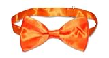 BOWTIE Solid ORANGE Color Men's Bow Tie for Tuxedo or Suit