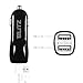 Rapid Dual-Port USB Car Charger by Blitz Element for Apple and Android Devices (iPhone iPad Samsung Galaxy Nexus HTC) 1A/2.1A