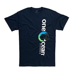 One Ocean Navy Adult Tee
