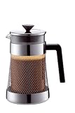 Review Bodum 10823-16 / Bodum Presso 8-Cup French Press Coffeemaker, Stainless Steel Wire Frame