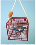Crab Trap w/ Blue Crab Ornament