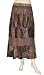 Magnificent Design Velvet Long Skirt with Patch & Mirror Work