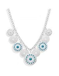 MMA Silver - 20 inch Southwest Style Necklace