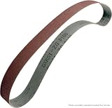 Abrasive Sanding Belt 2" x 48" -80 Grit (A/O)- Used for Iron, Non-Ferrous Metals, Alloy Steel, Stainless Steel, Wood, plastic, with Electric Belt Sander