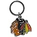 NHL Siskiyou Sports Fan Shop Chicago Blackhawks Chrome & Enameled Key Chain One Size Team Colors