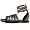 MIA Women's Rome Sandal,Pewter,7.5 M US