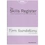 Firm Foundations: A Record of Achievement for the Early Years Foundation Stage (Skills Register)