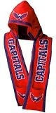 Washington Capitals 2011 Team Stripe Hooded Knit Scarf w/ Pockets