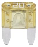 Bussmann VP/ATM-20 20 Amp Fast Acting Mini-Fuse, (Pack of 25)