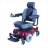 Compact Mid-Wheel Drive Power Chair Color: Silver