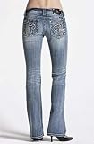 Miss Me Jeans JP5360B MK 35B Bootcut Medium Blue, Back Pockets with Embroidered Fleur de Lis and Crystals 41xPqTtksIL. SL160 Miss Me Jeans JP5360B MK 35B Bootcut Medium Blue, Back Pockets with Embroidered Fleur de Lis and Crystals