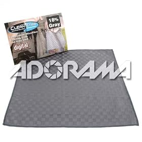 Adorama Micro Fiber Clean Cloth 8 x 8" (18% Gray - can also be used as 18% Gray Card)