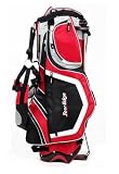 Tour Edge Golf Mfg. Inc. UBAGMSB01 GEOMAX STAND BAG RED-WHITE-BLACK
