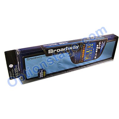 Broadway Blue Mirror 300mm Flat Rear View Mirror