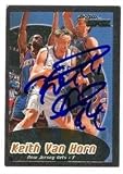 Keith Van Horn Autographed/Hand Signed Basketball Card (New Jersey Nets)