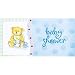 Precious Bear Blue Twinkler Embellished Invitations 8ct