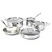 All Clad Stainless Steel 9-Piece Cookware Set