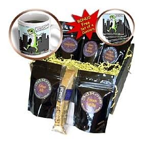 Rich Diesslins Funny General Cartoons - Gecko Insurance Gone Wild - Coffee Gift Baskets - Coffee Gift Basket