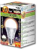 FiNE LED電球 電球色 6W (60W相当)