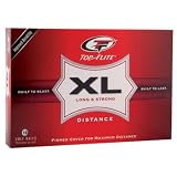 4 Dozen Custom Personalized Top Flite XL Distance Golf Balls by