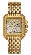 NEW MICHELE URBAN MOMENT DIAMOND GOLD TONE WATCH MWW02H000016 NEW MICHELE URBAN MOMENT DIAMOND GOLD TONE WATCH MWW02H000016