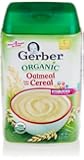 Gerber Baby Cereal, Organic Oatmeal, 8 Oz