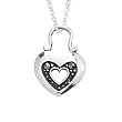 FOJO's Marcasite Heart Pendant