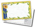 4" X 6" Sunflower Recipe Cards with Covers
