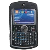 Motorola Q9h Elite Leather Case with Spring & Swivel Clip (Black)