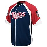 MLB Minnesota Twins Wheelhouse Jersey (Medium)