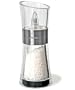 Cole and Mason Inverta Flip Salt Mill, Brushed Chrome and Clear Acrylic