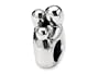 Reflections(tm) Sterling Silver Family of 3 Bead / Charm