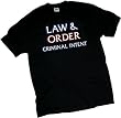 Law & Order Criminal Intent TV Show Logo Adult T-Shirt