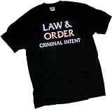 Law & Order Criminal Intent TV Show Logo Adult T-Shirt