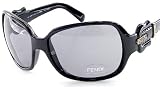 Fendi - New FENDI Sunglasses FS384 FS-384 05 Gray Shades Black Frame Gray Lens Size: 63-16-120